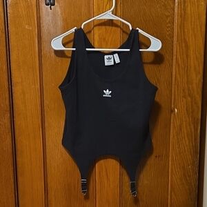 Adidas Black Sleeveless Top with Straps